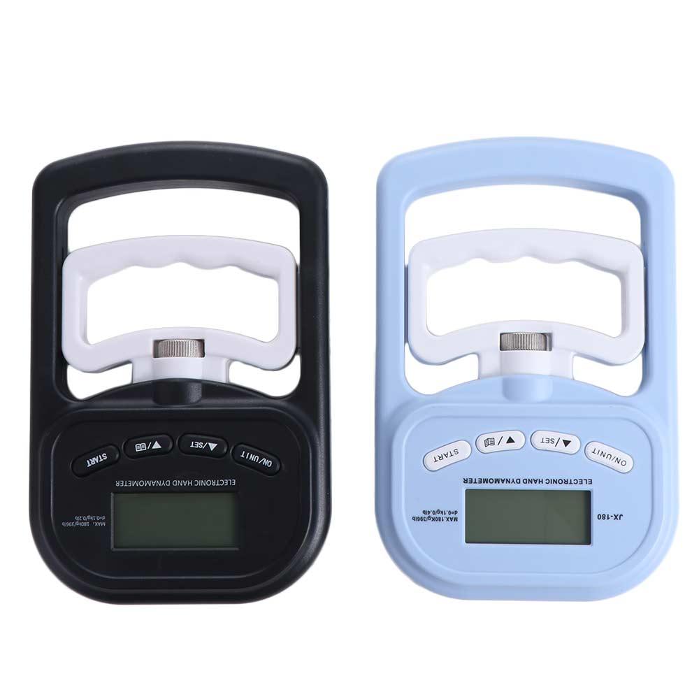 

396Lbs/180Kg Digital Hand Dynamometer Electronic Grip Strength Measurement Meter Home School чорний