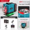 High-Precision Infrared Laser Level with Green & Blue Light for Outdoor Use