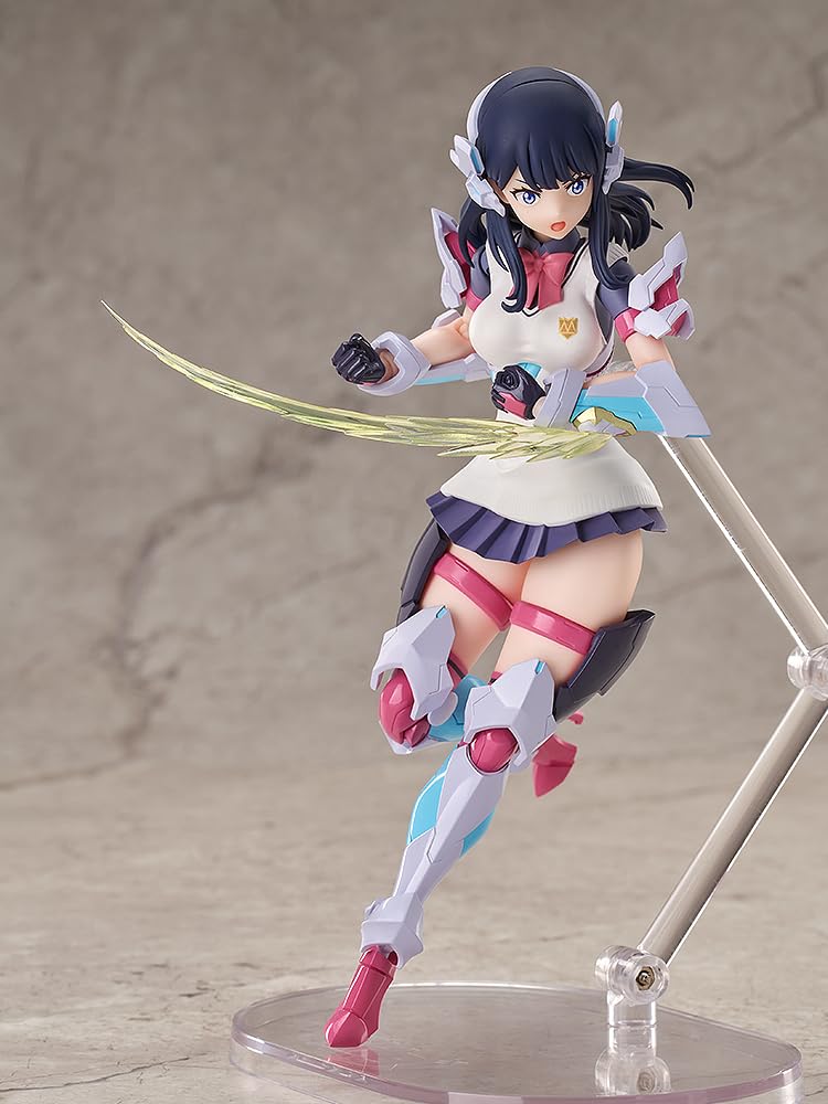 Hyper Body "Gridman Universe" Movie: Takarada Rikka Grid Tector Ver. Non-scale Plastic Painted Movable Figure