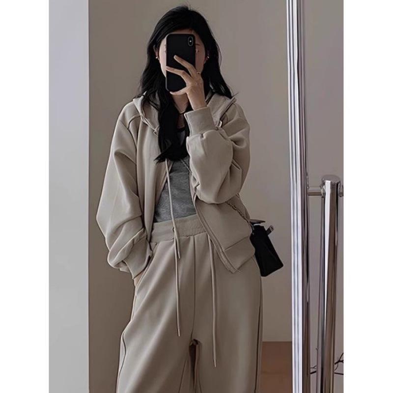 

Комплект из тонкого свитера и брюк осень/зима 2024 г.: Серия Casual Salt S for 80-100 jin