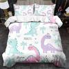 Dinosaur Three-Piece Bedding Duvet Cover Quilt Cover