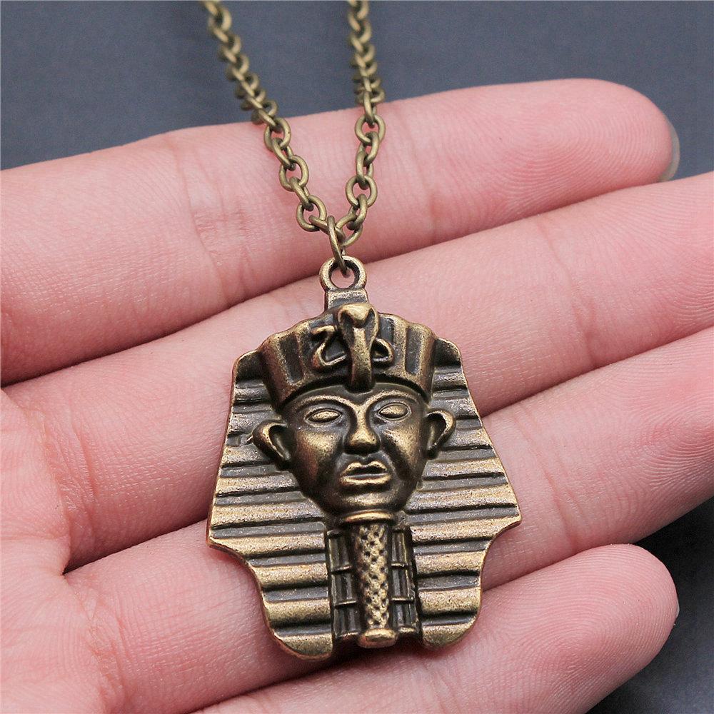 45cm Oder 70cm Lange Kette Halskette Pharao Chef Vintage Schmuckzubehör QN060