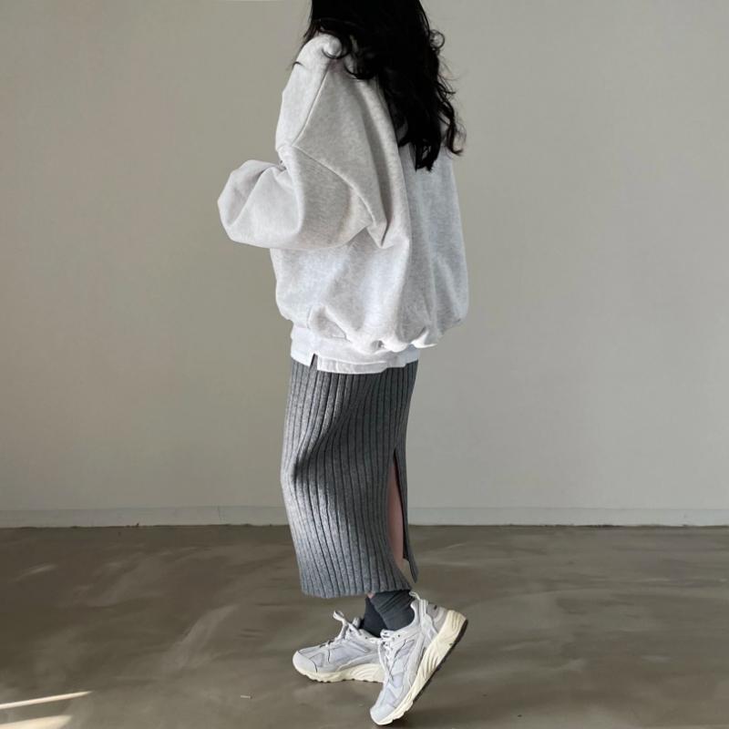 Koreanische Chic Y2k Lose Zip Up Pullover Frauen Herbst Dicken Stil Casual Brief Drucken Kleidung Neue Harajuku High Street Solide tops