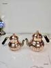 Turkish Handmade Engraved 0.9L Mother-Child Teapot Kettle