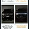 1pc Led Car Hood Lights Sequential Scan Universal Headlight Strip Car Decorative Atmosphere Lamp DRL Auto Daytime Running Lights