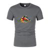Summer New Fashionable And Interesting Rubik'S Printed Men'S Short-Sleeved T-Shirt Harajuku Street Casual Unisex Sports Top