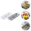 Retractable Basket Draining Basket for Kitchen Sink 2Pcs Kitchen Accessory