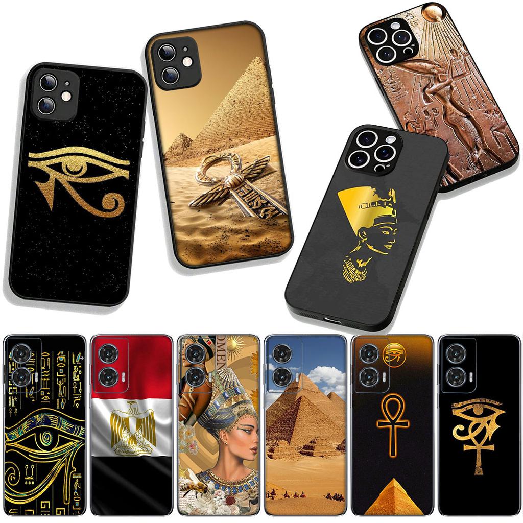 Anubis Ankh Egypt Nefertiti Flag for Samsung Galaxy A25 A37 A57 A12 A14 A31 A50 A51 A70 A71 A72 A21S A04 M15 Note 20 9 8 10 Case
