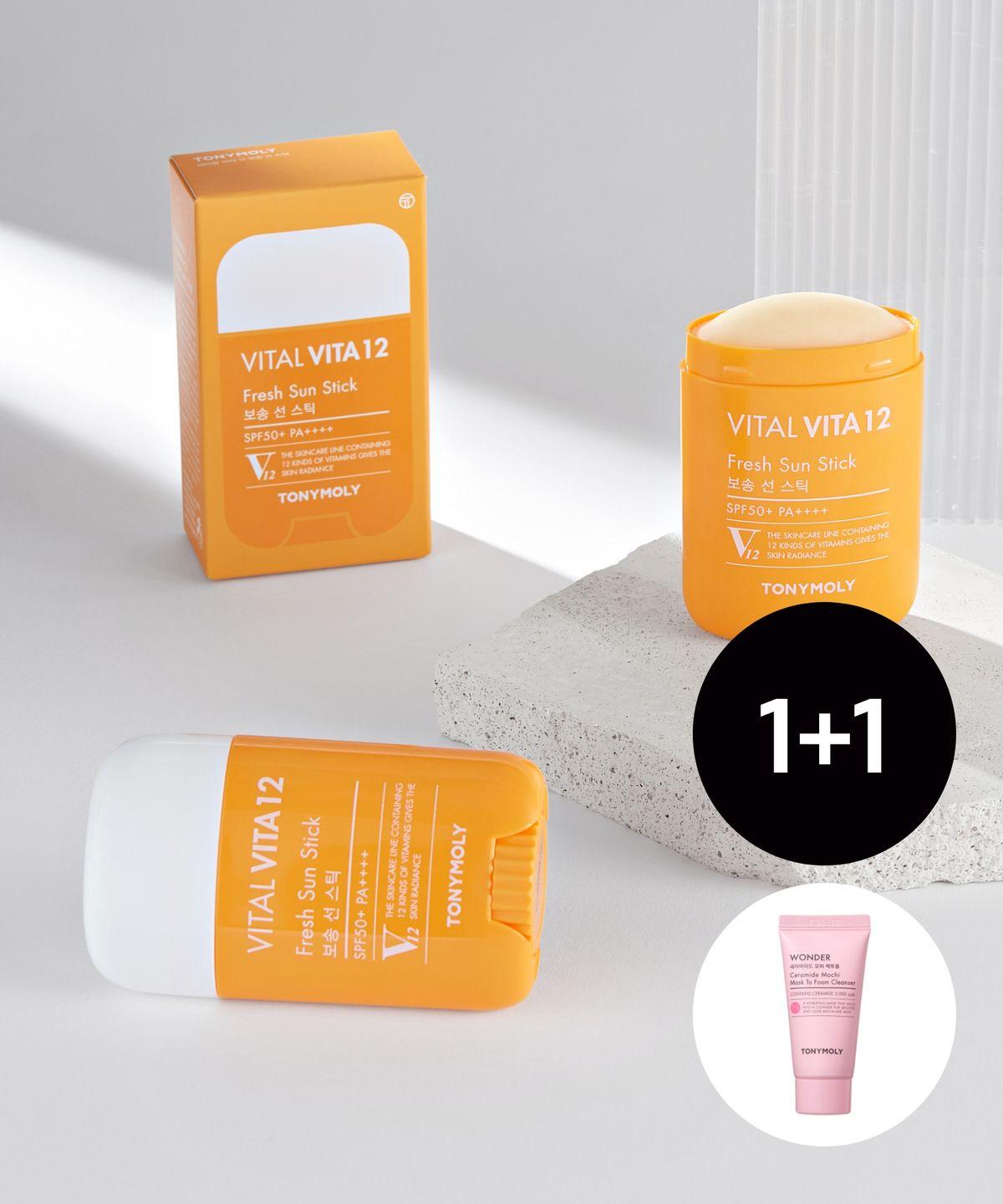 [2-pack] Vital Vita 12 Soft Sun Stick