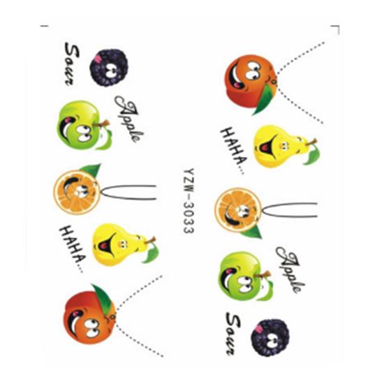 1pc 3D Nail Stickers Spring Summer Natural Flower Leaves Simulation Dried Flower Dragonfly Nail Applique Water Slides Decoration