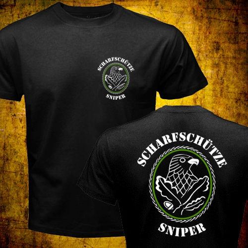 

Футболка унисекс с изображением снайпера немецкой армии Waffen S Scharfschützenabzeichen