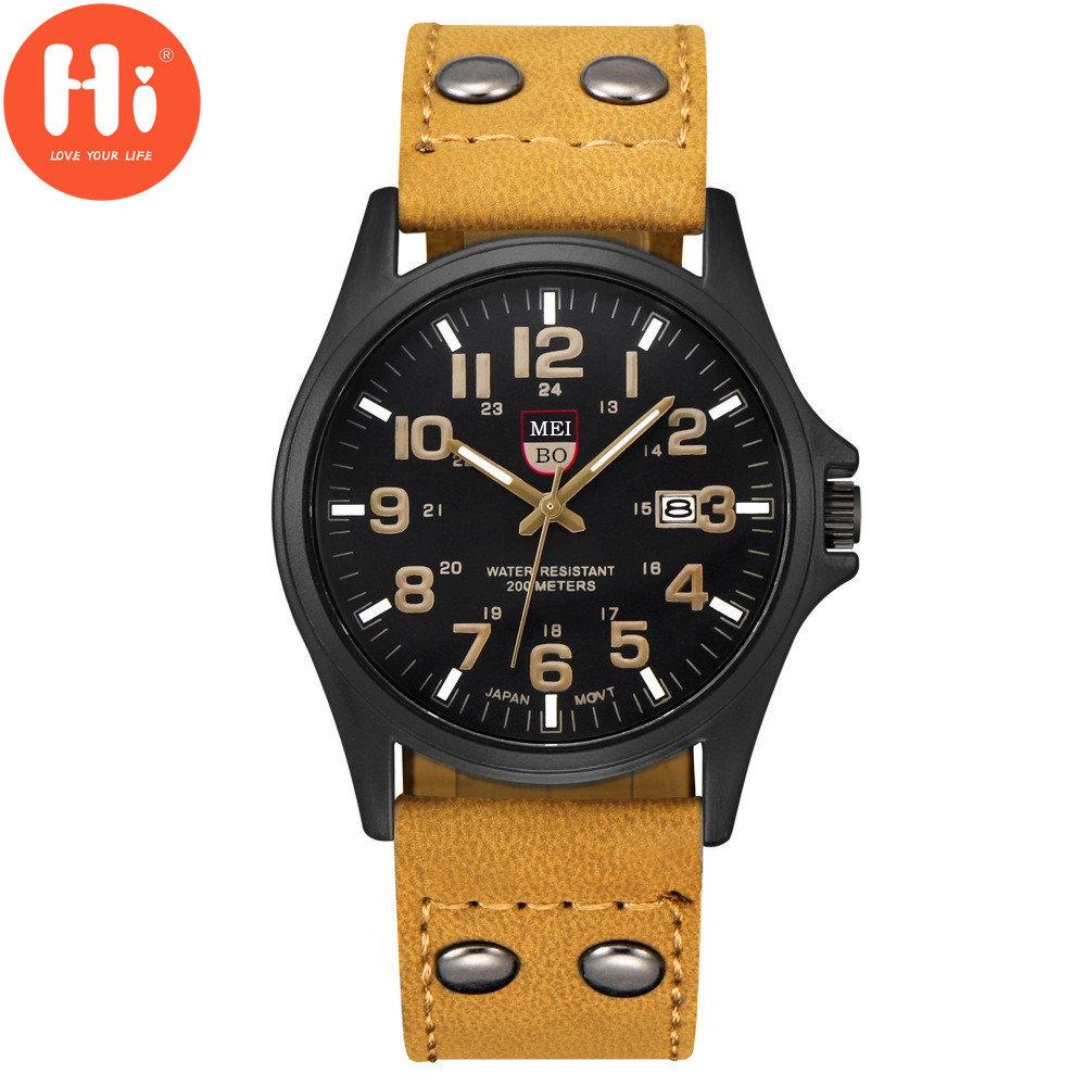 

Привет модные мужские часы спортивные часы роскошные мужские кварцевые наручные часы мужской подарочный браслет