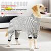Winter Dog Four-Legged Coat Soft Long Plush Warm Anti-Shed Pet Cotton Jumpsuit For Small Medium Dogs