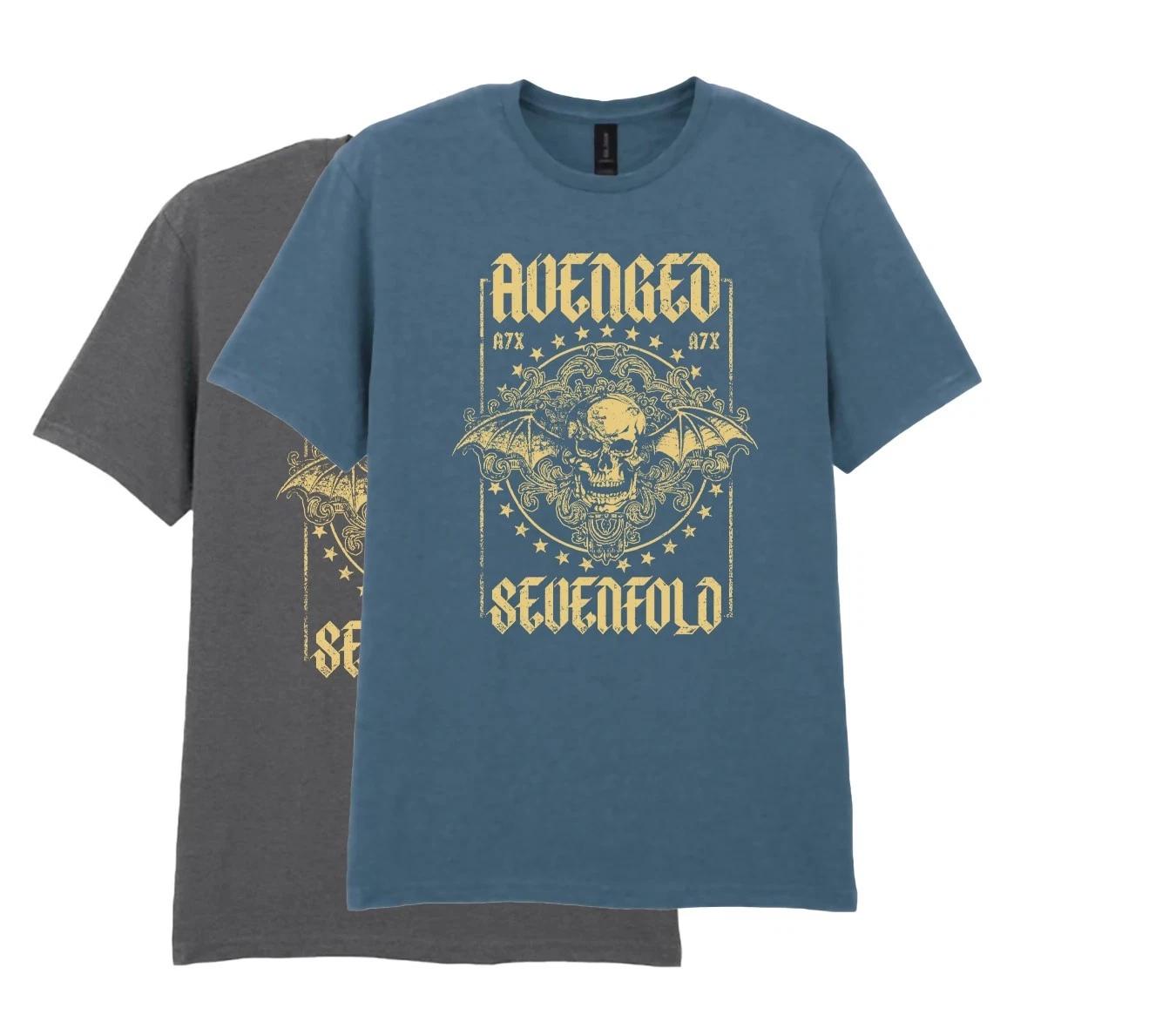 Avenged Sevenfold T-shirt cotton - Progressive metal - music fans gift tee 4XL