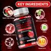 High-purity Apple Cider Vinegar Gummies, Containing Vitamin B12 Extract, Nutritional Supplement, Suitable for Both Men and Women.