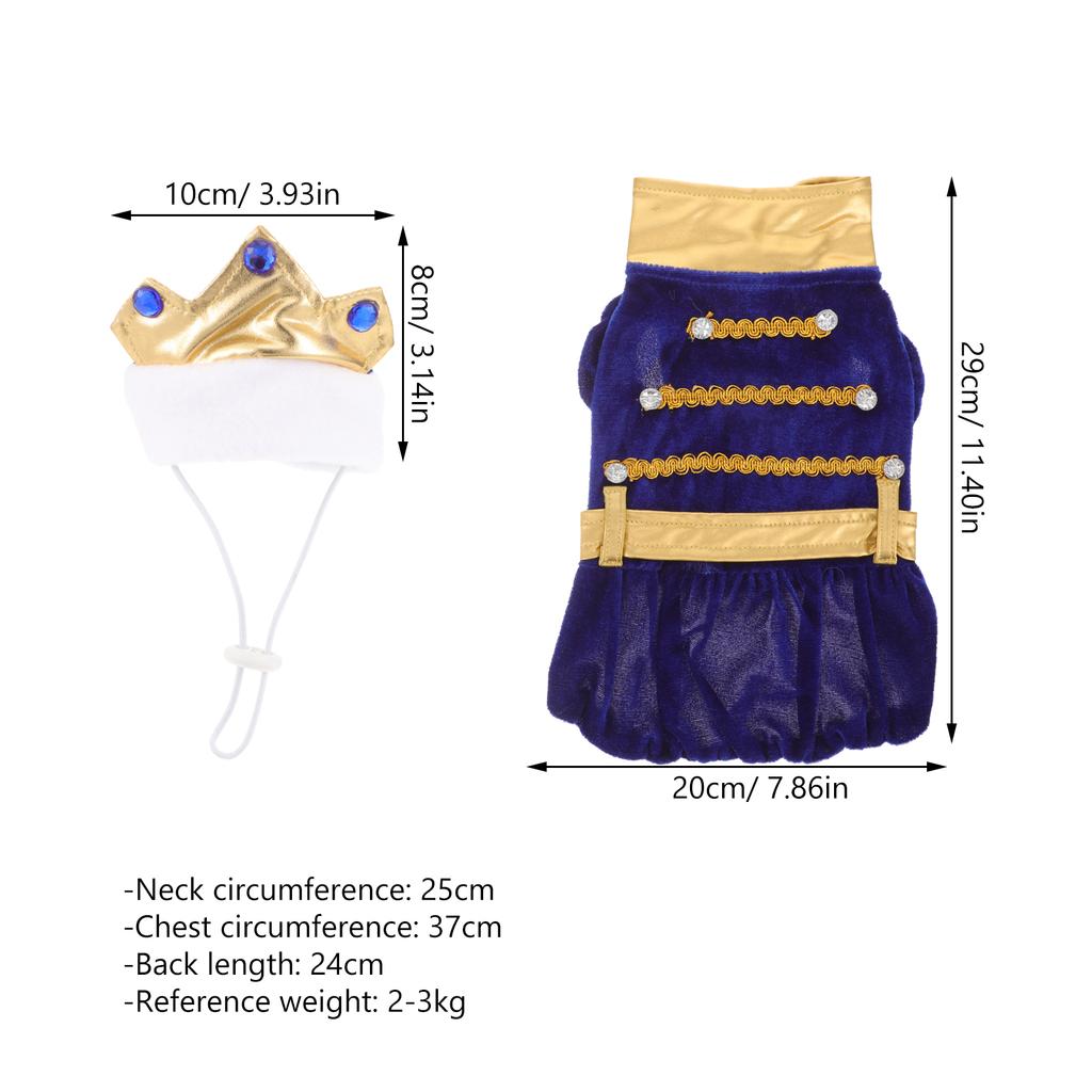 1Set Pet Dog Cosplay Costume Reusable Halloween Party Clothing Comfortable Dog Clothes Festival Pet Outfit Cat Cosplay Costume