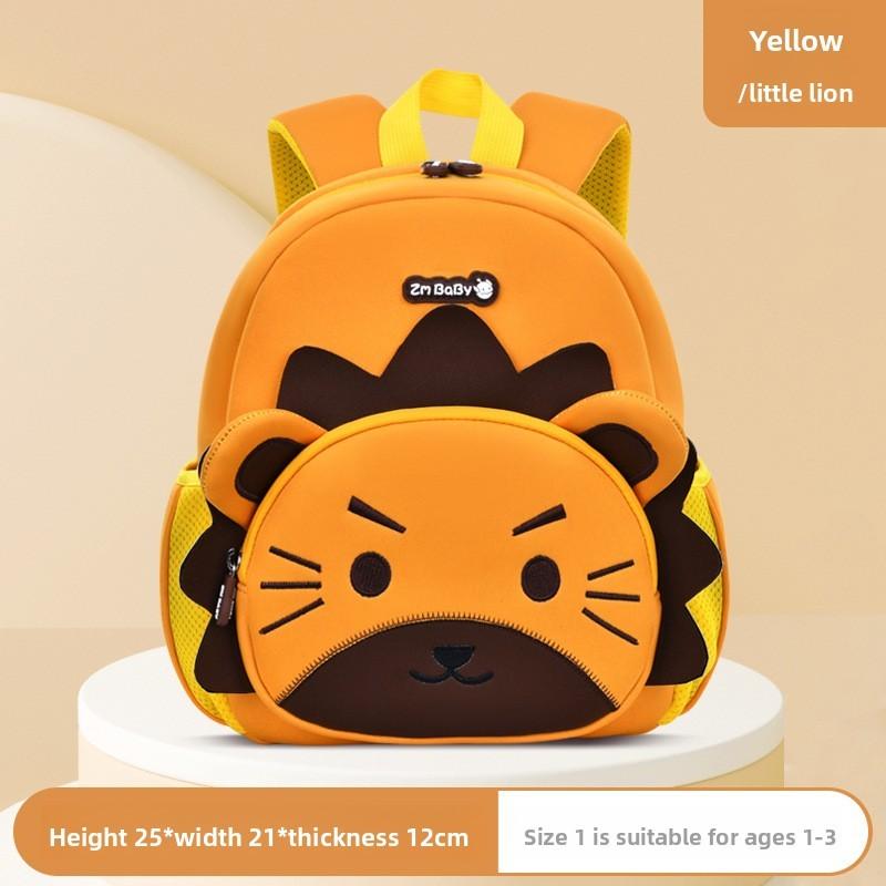 Sesame Baby Kids Backpack Cartoon Durable School Bag For Children Yellow Small