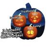 Halloween Voice Activated Pumpkin Light With USB Power Option And Scene