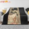Japanese Ukiyo-E Woodblock Art Maiko Geisha Ultra-Soft Blanket Quilt Winter Sofa Cover Bed Covers