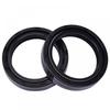 41x54x11 Fork Seal Compatible with KDX125 ZXR400 KLE650 KLR650 KL650 N650R ER6F ER6N (2PCS SEAL 2PC COVER)