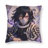 Anime Demon Slayer Tengen Uzui Pillowcase Printing Fabric Cushion Cover Decorations Throw Pillow Case Cover Car Square Xcm