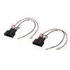 4-Pin Car Speaker Wire Harness Adapter Plug For VW Passat Polo Scirocco CC Golf Jetta Beetle Rabbit MkI Toledo Ibiza