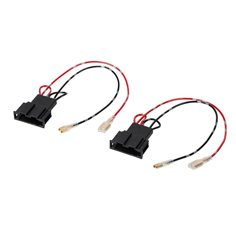 4-Pin Car Speaker Wire Harness Adapter Plug For VW Passat Polo Scirocco CC Golf Jetta Beetle Rabbit MkI Toledo Ibiza