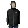 Men's Reversible Gradient Landscape Print Jacket with Hood
