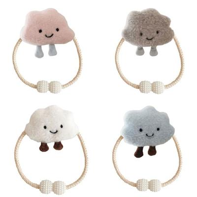 Vorhangraffhalter Vorhanghalter Plüschwolken Vorhangclips Weihnachtsdekoration