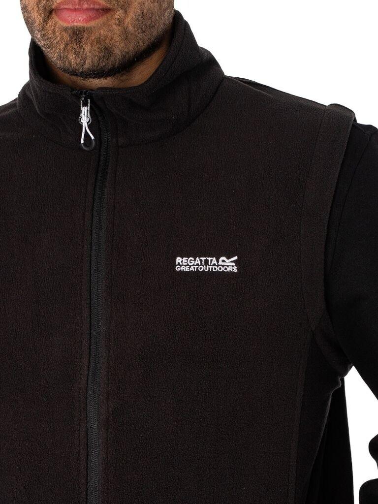 Regatta Tobias II Herren Fleeceweste (RMB052) Schwarz