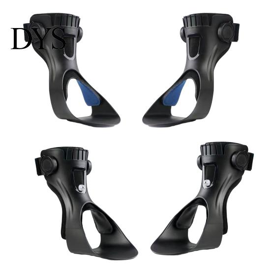 Sock Retention Foot Brace Drop Fixed for Walking Support with Airbag Design Breathable Soft Fleece Comfort Ankle Stabilizer Shoe System Men