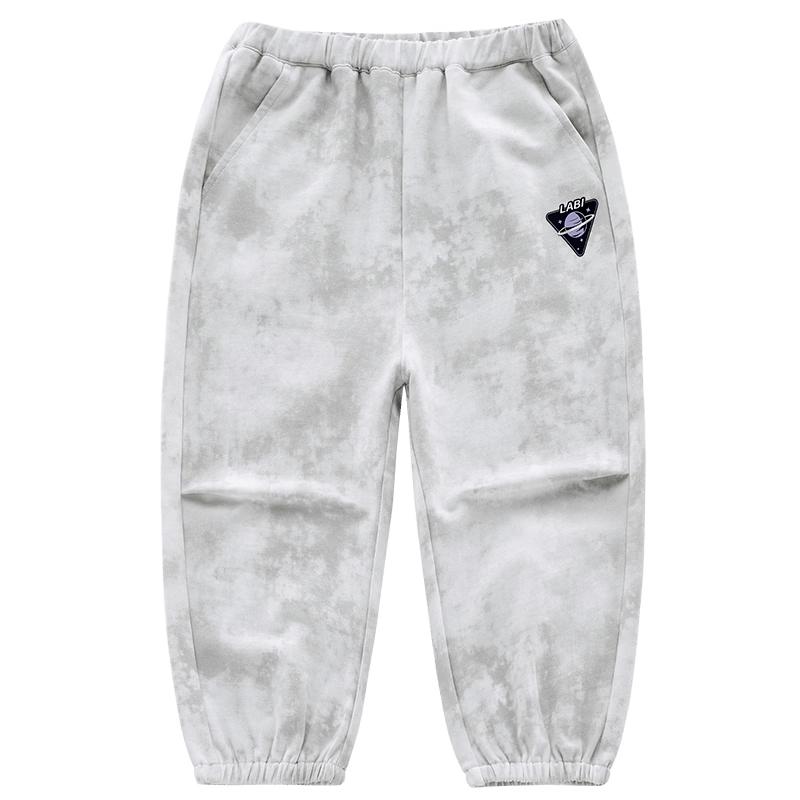 Labby Kids Spring Autumn Casual Cuffed Pants 90
