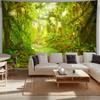 Luxurious Tropical Rainforest Tapestry Jungle Wall Art Botanical Greenery Hanging Decoration Bohemian Home Decor Mural Print