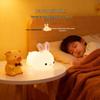 Seven-Color Silicone Bedside Lamp: Soft, Eye-Friendly Night Light