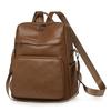 Vintage PU Backpack Women's Multi-functional Shoulder Bag