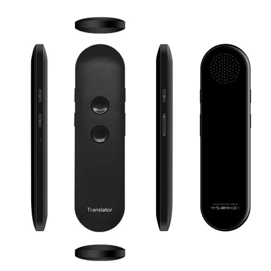 

T4 Portable Wireless Smart Translator 40 Languages Two-Way Real Time Instant Voice Translator APP Bluetooth Multi-Language