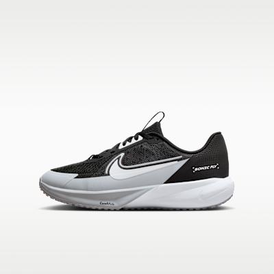 Nike Sonic Fly Черный Вольф Грей Белый (GS) 40