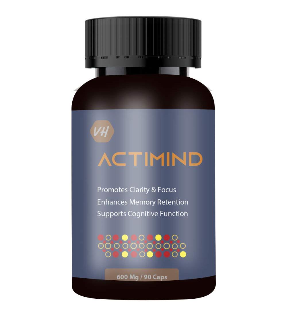 

Актимайнд (90 кап, 600 мг), Actimind, Vitamin Haat
