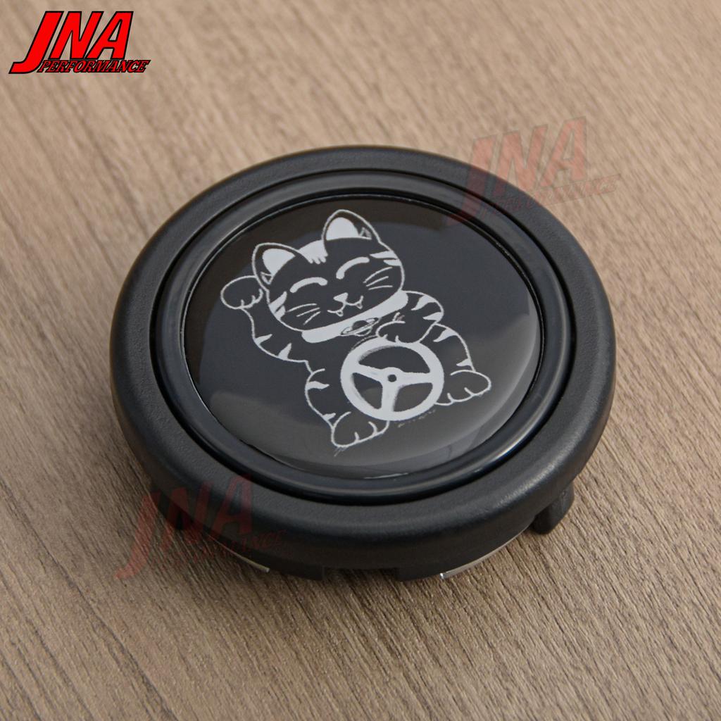 Universal Modified Steering Wheel Horn Button Racing Sport High Quality JDM Car Horn Button Auto Speaker Control Cover PC-HB60