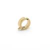 Stainless Steel Hoop Earrings with Electroplated Color Retention and Polished Finish - DIY Pendant Earring Accessories 
