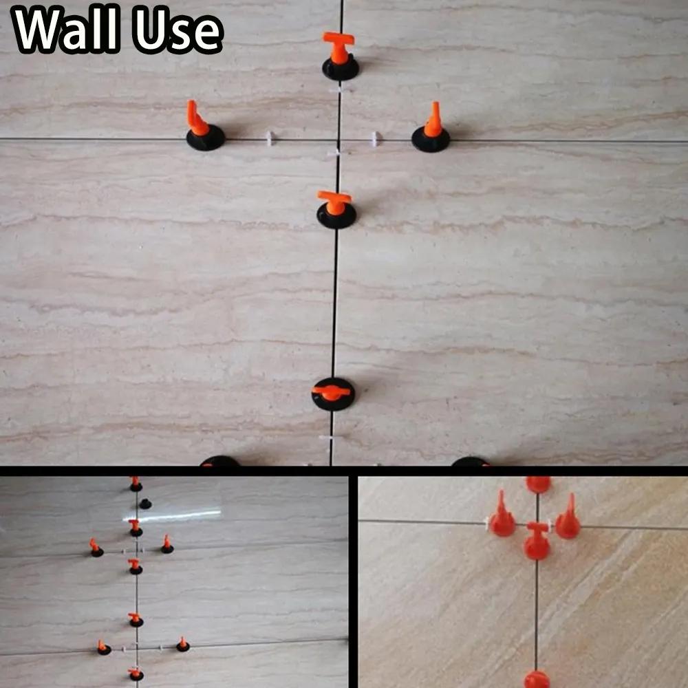 ZOMASOU Ceramic Floor Tile Leveling System Clips Spacers Porcelain Leveler Kit For Tile Laying Wall Fixing Construction Tools