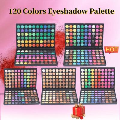 120 Χρώματα Fashion Eyeshadow Palette Cosmetics Eye Make Up Tool Μακιγιάζ Παλέτα σκιών ματιών