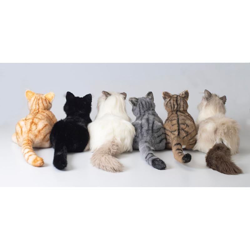 Trendmaster Nadenade Neko-chan EX Long-haired Cat [Petting Toy That Meows When Pet] Toy-like Robot, Lifelike, Realistic, Pet Loss Gift, Present, Cat