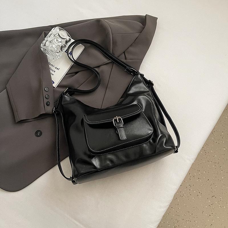 

2025 В этом году популярный, простой и универсальный масляный воск кожа pu большой карман для путешествий, поездок на работу, на плечо, кроссбоди, рюкзак 32*13*29