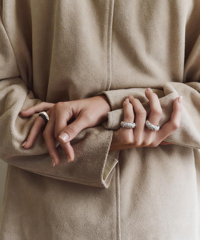 Didier Dubot Sensual Raw Silver Ring Jdsrt5F89Xx