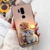 For LG G7 ThinQ Case Cute Cat Luxury Painted Cover Soft Slim Phone Case For LG G7 ThinQ G7Thinq LM-G710 G710 G7+ Back Cover Bags