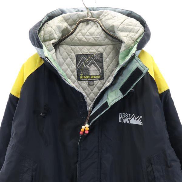 FIRSTDOWN Old Batting jacket L black food court Men's Used