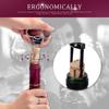 Creative Hand Saving Wine Bottle Opener Type Corkscrew Bottle Pumps Wine Opener Tool