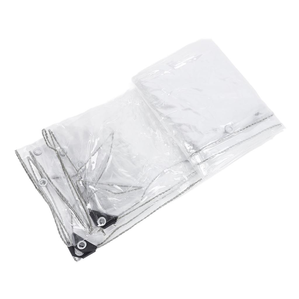 PVC Plane Transparente Plane 3x5m Garten Regendicht Klar Pflanzenabdeckung Tuch für Außen PVC Planenabdeckung Transparente Plane