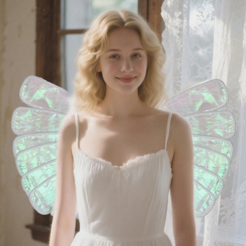 Vibrant Butterfly Shaped Wing For Kids Dressing Up Soft Breathable Mesh Safe For Childrens Costume Parties Stage Performances